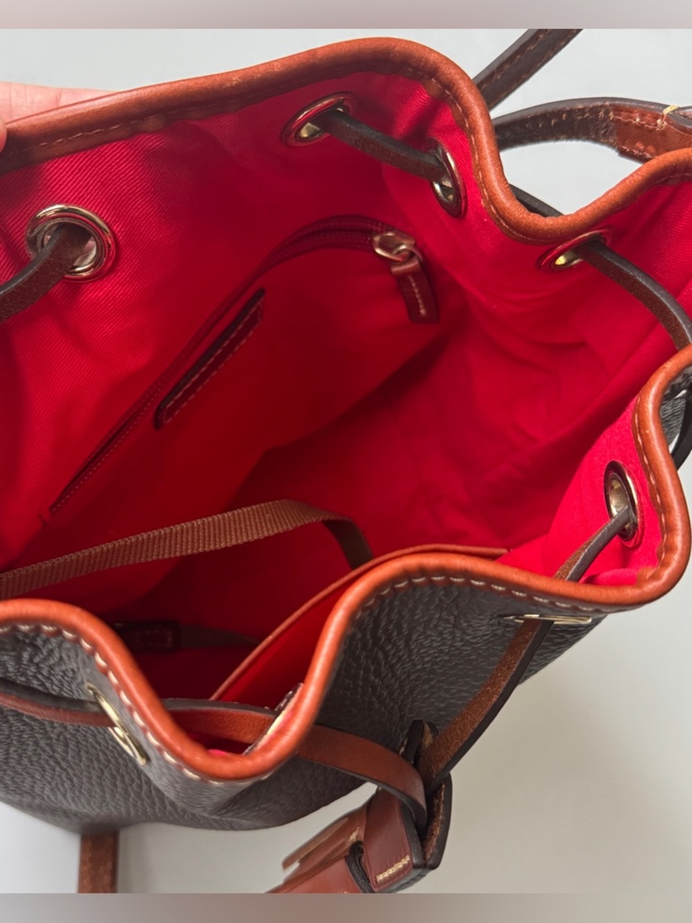 Dooney & Bourke Crossbody Bucket Bag - Picture 13 of 14